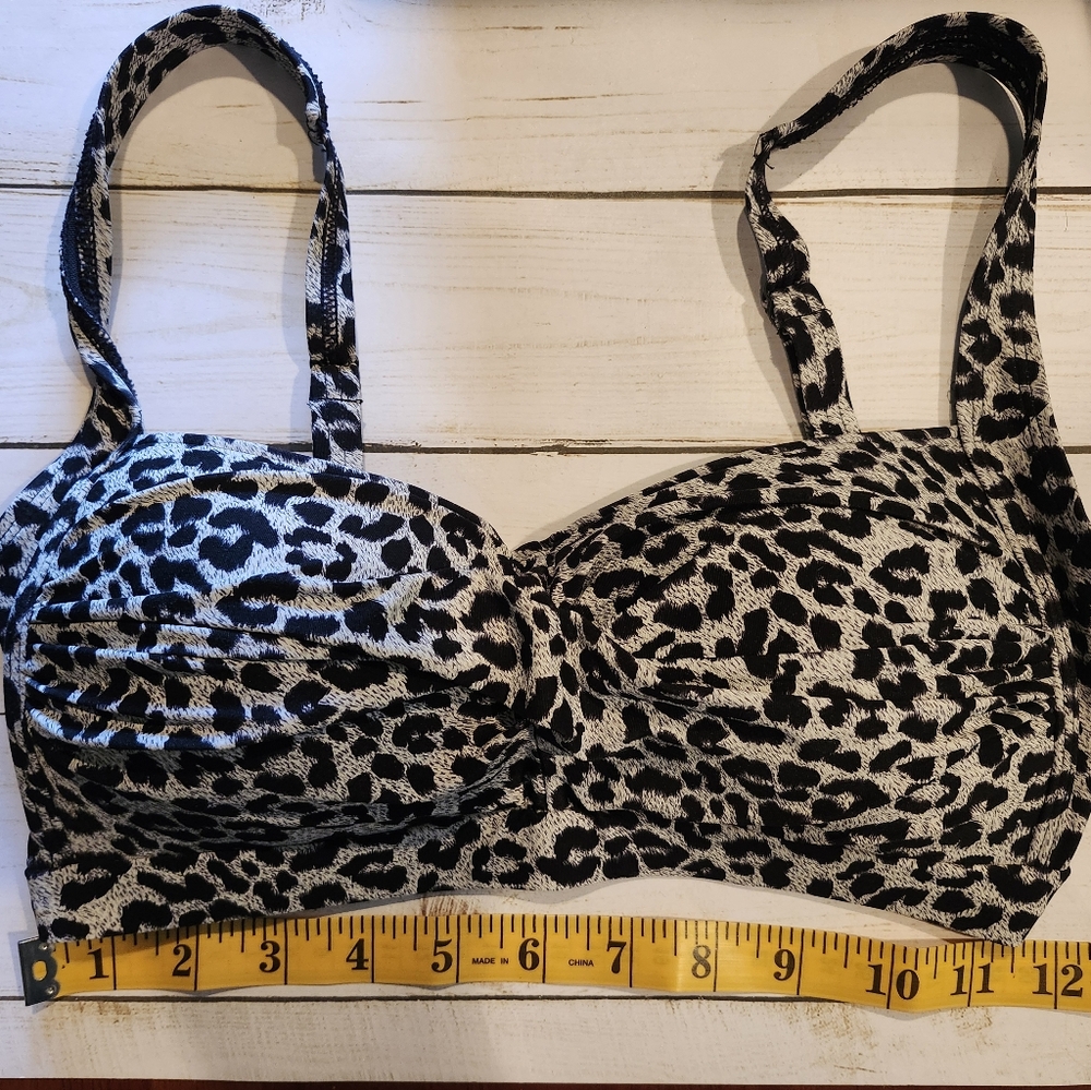 Leopard Print Bikini Top - Picture 8 of 8